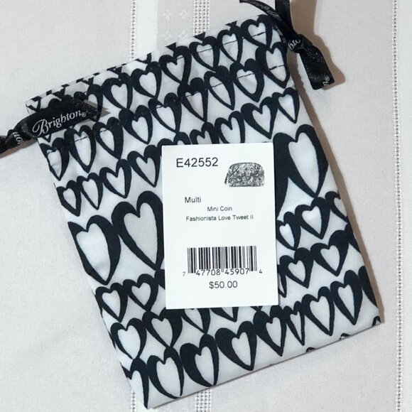 Brighton Love Tweet II Coin Purse - Picture 6 of 6
